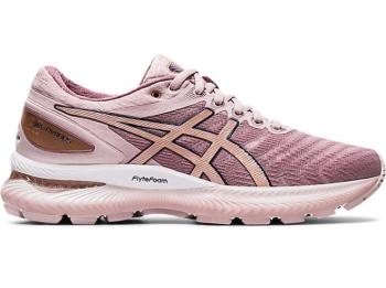 Asics Dam Löparskor GEL-Nimbus 22 Rosa/Guld